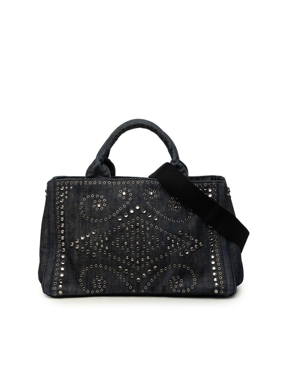 Prada Denim Canapa Bijoux And Grommet #348970P87B